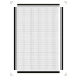 VIDAXL Moustiquaire Magnétique Pour Fenêtres Blanc 80x120 Cm -vidaXL Magasin 078400c04ff8f5e6