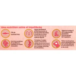 Croquettes Pour Chat Adulte Stérilisé Au Saumon Sans Céréales 3kg -vidaXL Magasin 1055822 2066389