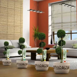 Cône D'Arrosage D'absence : Jusqu'à 25 Cm 7 Cl - S, Orange - Pack 3+1 -vidaXL Magasin 177127 008