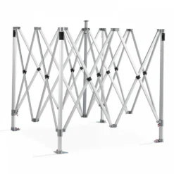 Tente Pliante M2 En Aluminium 3x3m 480g/m² 50mm Blanc -vidaXL Magasin 2f636b204cf4d1da