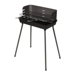 Barbecue Charbon De Bois Tikal Cuve Fonte L 62,5 X L 41 X H 80 Cm