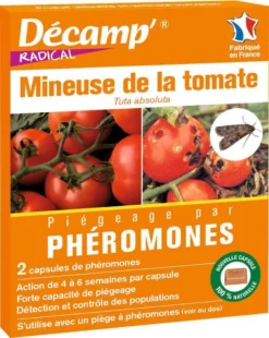 Phéromone Contre La Mineuse De La Tomate (2 Capsules)