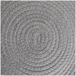 Panier + Coussin Rond Hebe. Ø 33 X 15 Cm. Couleur Gris. Pour Chat. -vidaXL Magasin 6266e8de4f5c58.53681068