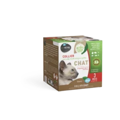 Collier Anti Puces Chat -antiparasitaire -origine Végétale - 6 Colliers
