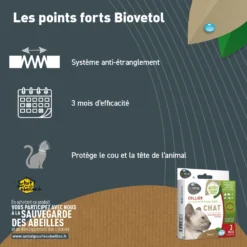 Collier Anti Puces Chat -antiparasitaire -origine Végétale - 6 Colliers -vidaXL Magasin 6351430979c531.11114807