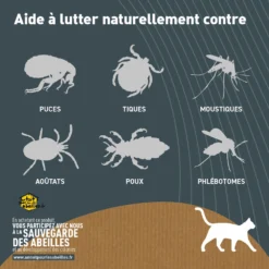 Pipettes Anti Puces Chat/chaton Bio - Certifié Ecocert - 6 Pipettes* 1ml -vidaXL Magasin 6351430f697e33.10870987