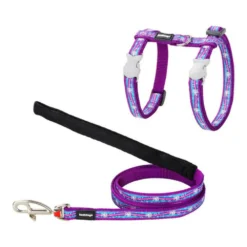 Red Dingo Harnais Pour Chat Style Violet Bleu Licorne Sangle