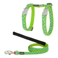 Red Dingo Harnais Pour Chat Style Turquoise étoile Sangle