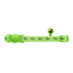 Hunter Collier Pour Chat Neon Vert (17,1 X 3,6 X 2,5 Cm)