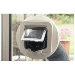 Sureflap Chatiere A Puce électronique - Marron - 142 Mm X 120 Mm (mémorisation D'un Maximum De 32 Puces) -vidaXL Magasin 637293be915ee1.41764779