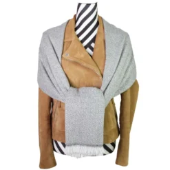 Etole / Pashmina Femme Gris Foncé 7 Etole / Pashmina Femme Gris Foncé -vidaXL Magasin 63c159618a41a4.22643465