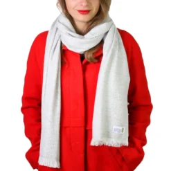 Etole / Pashmina Femme Gris Argenté