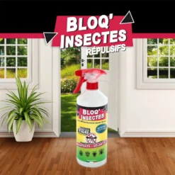 Bloq'insect Barrage Aux Insectes 1l | Pulvérisateur Anti Insecte Intérieur Extérieur | élimine Moustiques,fourmis,mouches -vidaXL Magasin 63d8c02da779b8.59101018
