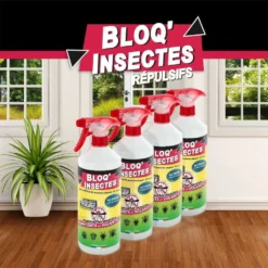 Bloq'insect Barrage Aux Insectes Lot De 4l | Pulvérisateur Anti Insecte Intérieur Extérieur | élimine Moustiques,fourmis,mouches -vidaXL Magasin 63dbcee0eea369.35288782