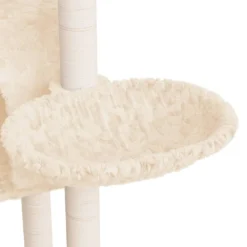 VIDAXL Arbre à Chat Avec Griffoirs En Sisal Crème 108,5 Cm -vidaXL Magasin 641dadbe2b3dd6.14850658