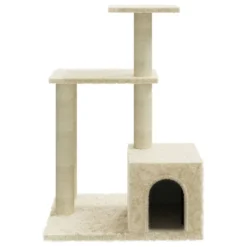 VIDAXL Arbre à Chat Avec Griffoirs En Sisal Crème 71 Cm -vidaXL Magasin 641daddc7ded43.51944441