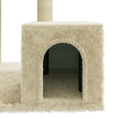 VIDAXL Arbre à Chat Avec Griffoirs En Sisal Crème 71 Cm -vidaXL Magasin 641daddc9806e8.40515983