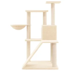 VIDAXL Arbre à Chat Avec Griffoirs En Sisal Crème 94 Cm -vidaXL Magasin 641dade9afc9f7.69215735