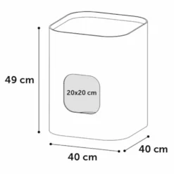 Flamingo Arbre à Chat 2 En 1 George S 40x40x49 Cm Beige -vidaXL Magasin 641daded5814f5.83040804