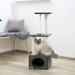 KERBL Arbre à Chat Platin Pro 106 Cm Anthracite -vidaXL Magasin 641dadf9701a49.28225195