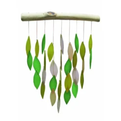 Carillon Verre Cascade - Vert Foncé