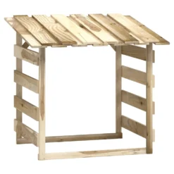 VIDAXL Pergolas Avec Toits 4 Pcs 100x90x100 Cm Bois De Pin Imprégné -vidaXL Magasin 642336fb9284e8.51582282