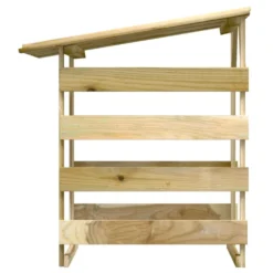 VIDAXL Pergolas Avec Toits 4 Pcs 100x90x100 Cm Bois De Pin Imprégné -vidaXL Magasin 642336fb9d22c5.27023465