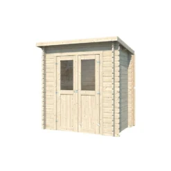 Abri De Jardin En Bois Mono Pente Mini