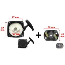 Lanceur Avec Cloche Pour Débroussailleuse, Multifonction 4 En 1, Outil Sur Perche Et Tarière