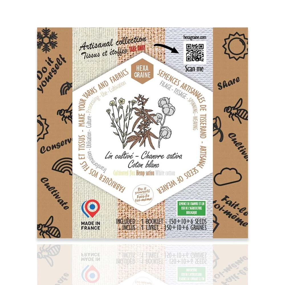 Coffret De Semences Textile Tissus Etoffe Et Fil 2 Coffret De Semences Textile Tissus Etoffe Et Fil – Image 2