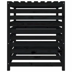 VIDAXL Composteur Noir 82,5x82,5x99,5 Cm Bois Massif De Pin -vidaXL Magasin 64302913e98569.90495577