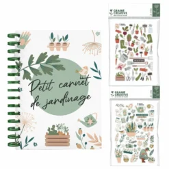 Carnet De Jardinage + Stickers