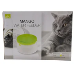 Ebi Bol à Eau Pour Animaux De Compagnie Mango 1,5 L Vert -vidaXL Magasin 6437f30dbe3671.09101474