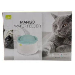 Ebi Bol à Eau Pour Animaux De Compagnie Mango 1,5 L Bleu -vidaXL Magasin 6437f30f0520c5.91869080
