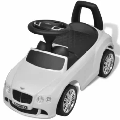VIDAXL Voiture à Pousser Par Pied Pour Enfants Bentley Blanc -vidaXL Magasin 64388191dc1d41.43833018