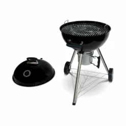 Barbecue Premium Charbon De Bois ø 57cm - Charles - Noir émaillé. Barbecue Avec Grille Amovible. Aérateurs. Fumoir. Récupérateur De -vidaXL Magasin 64467a52d0bf47.45286712