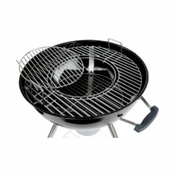 Barbecue Premium Charbon De Bois ø 57cm - Charles - Noir émaillé. Barbecue Avec Grille Amovible. Aérateurs. Fumoir. Récupérateur De -vidaXL Magasin 64467a530b0ac1.33882173