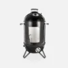Barbecue Fumoir Au Charbon De Bois ø44cm – Jacques – Smoker Premium Avec Aérateurs. Fumoir. Gril. Boite De Fumage. Noir