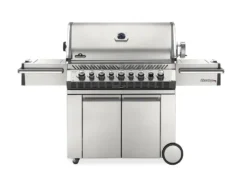 Napoleon Barbecue à Gaz Prestige Pro 665 Sib Inox 5 Brûleurs + Sizzle Zone + Brûleur Arr