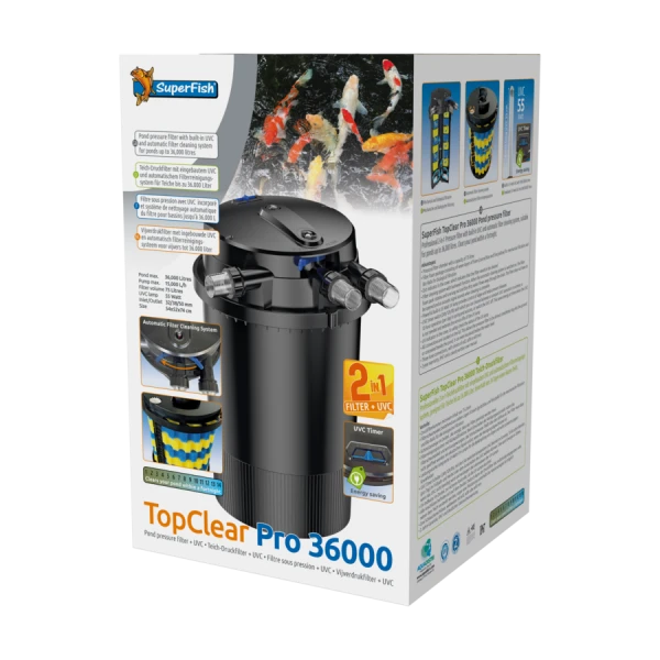 Superfish Filtre Topclear Pro 36000 Uvc55w 1 Superfish Filtre Topclear Pro 36000 Uvc55w