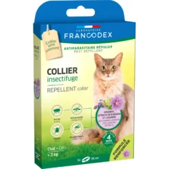 Collier Insectifuge Pour Chats De Plus De 2 Kg Longueur 35 Cm Formule Renf -vidaXL Magasin 64515e4350a6d8.40939153