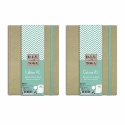 2 Cahiers A5 Kraft Pour Bullet Journal - 192 Pages