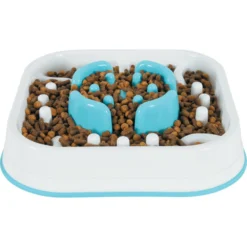 Ecuelle Anti-glouton Carré, 28 X 28 X 6.5 Cm Pour Chien -vidaXL Magasin 645b8bcf6539d0.55897017