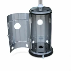 Chauffage D'extérieur Gaz 12.5kw - Finland - Parasol Chauffant En Acier Inoxydable. Réglable. Porte En Façade Et Roulettes -vidaXL Magasin 645b9090de0003.71101977