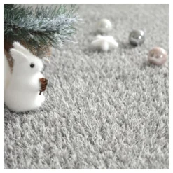 Gazon Synthétique Happy Party - Couleur Gris Clair - Classé Feu - 20mm - 2m X 3m