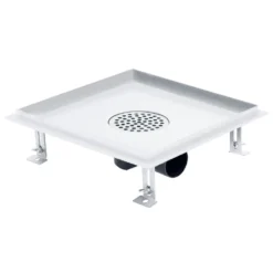 VIDAXL Drain De Douche 28x28 Cm Acier Inoxydable -vidaXL Magasin 645d5a042b4ab8.72437958