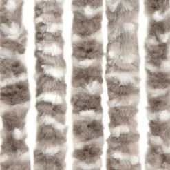 VIDAXL Moustiquaire Taupe Et Blanc 100x220 Cm Chenille -vidaXL Magasin 645d5aaabe2c66.85453008
