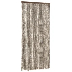 VIDAXL Moustiquaire Taupe Et Blanc 100x220 Cm Chenille -vidaXL Magasin 645d5aaad78c46.95919435