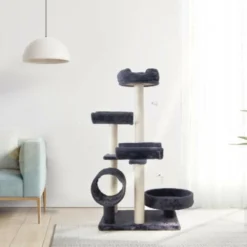 Arbre A Chat Garfield - 55x40x116 Cm Gris 8 Arbre A Chat Garfield - 55x40x116 Cm Gris -vidaXL Magasin 645d643ff0a359.76263788