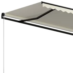 VIDAXL Auvent Manuel Rétractable 500x300 Cm Crème -vidaXL Magasin 6467160f5755d7.60090011
